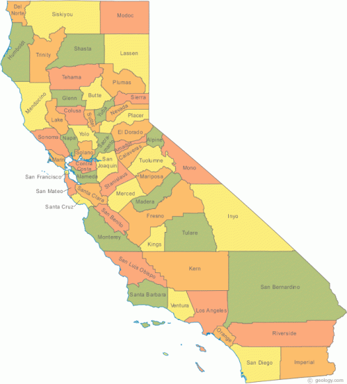 Orange County Map California. The girls are in CA for the